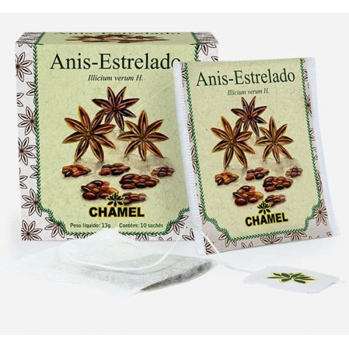 CHA DE ANIS ESTRELADO (10 SACHES) CHAMEL