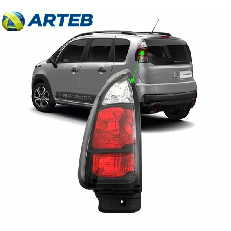 LANTERNA TRASEIRA ESQ 9811838480 ARTEB CITROEN AIRCROSS (2016 A 2021)