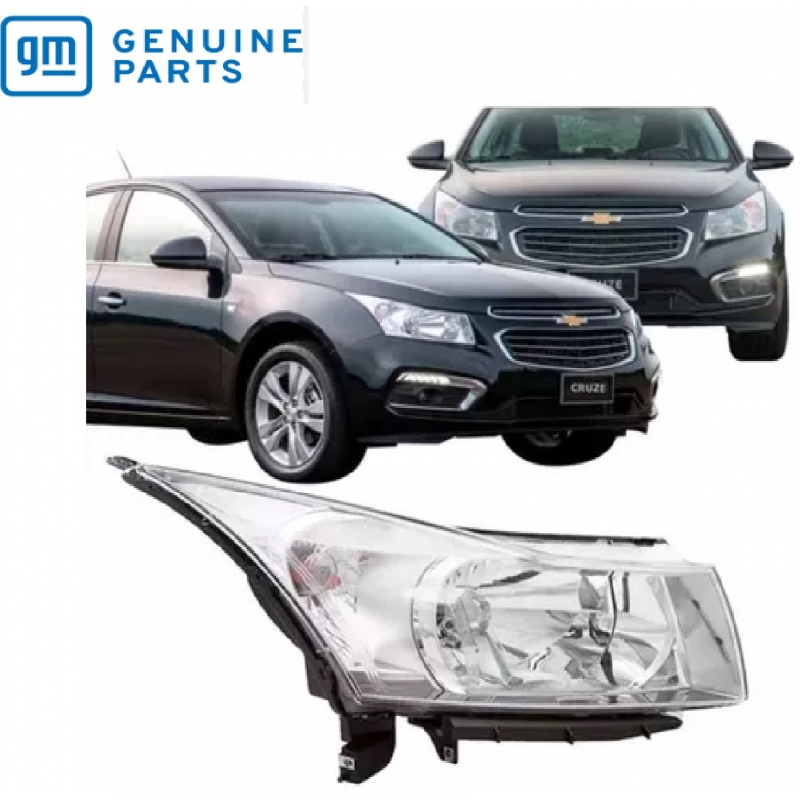 FAROL DIREITO GM CRUZE 42371148 GENUÍNO 2016