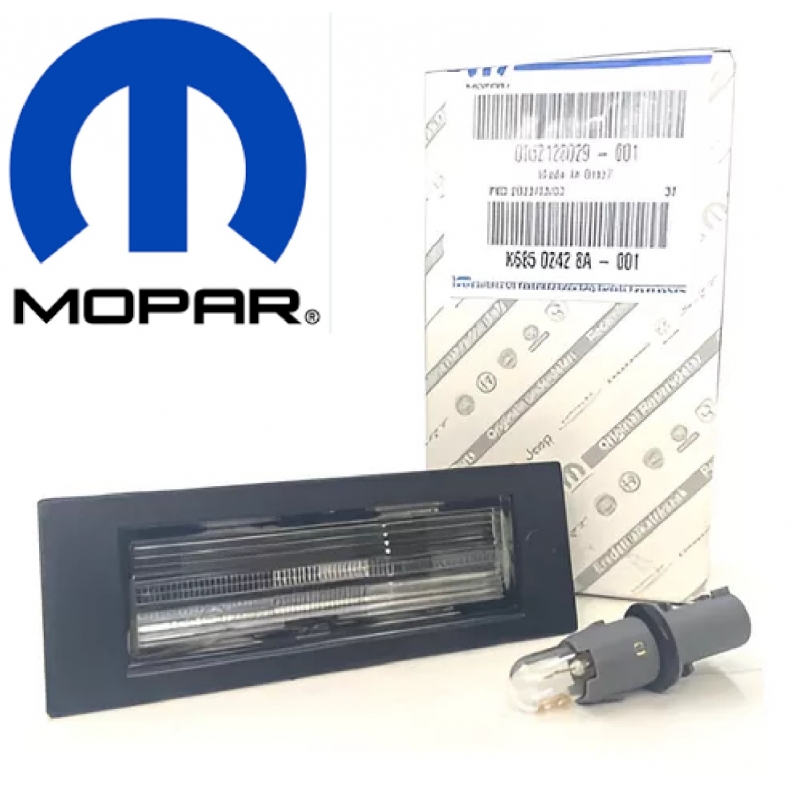 LANTERNA DA PLACA TRAS 52128029/51953208 GENUÍNO FIAT CRONOS/JEEP RENEGADE