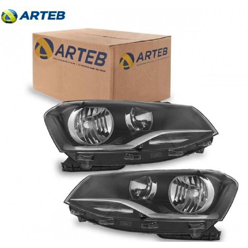 FAROL DIREITO 5U0941008D 0160820 ARTEB VW GOL/SAVEIRO/VOYAGE G6 (2013-2016)