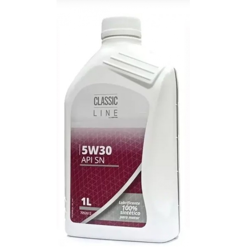 LUBRIFICANTE/ÓLEOMINERAL PARA MOTOR 5W30 API SN CLASSIC LINE - 1L