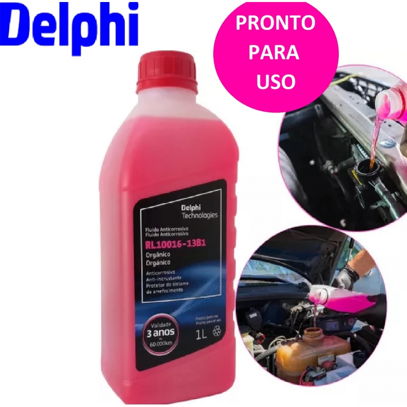 ADITIVO/FLUÍDO PARA RADIA ORGÂNICO PRONTO PARA USO RL10016-13B1 COR ROSA DELPHI