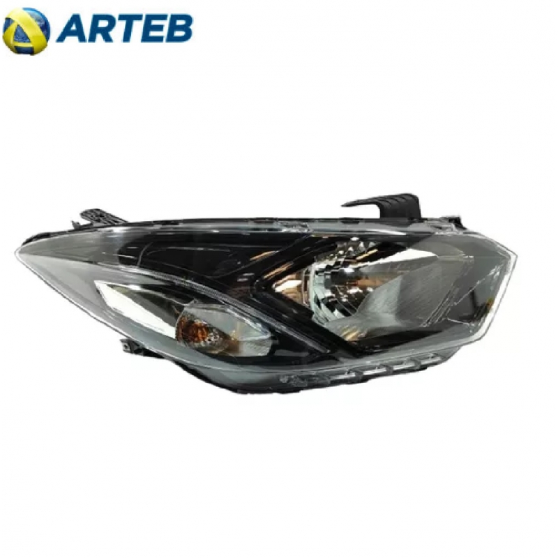 FAROL DIREITO C/LED (FRISO PRETO/LOGOMARCA) ONIX 2017/2022 52142399