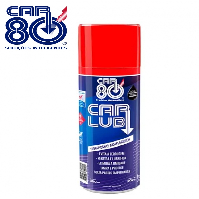 LUBRIFICANTE ANTIFERRUGEM - CARLUB - CAR 80 - 300ML/200G