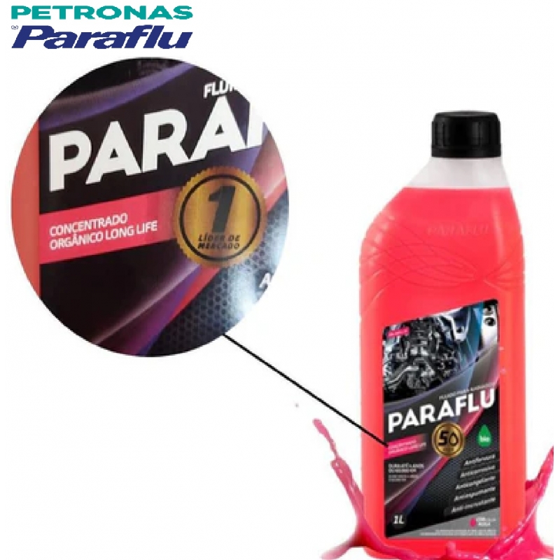 ADITIVO/FLUÍDO PARA RAD CONCENTRADO ORGÂNICO LONG LIFE 10-3001 COR ROSA PARAFLU