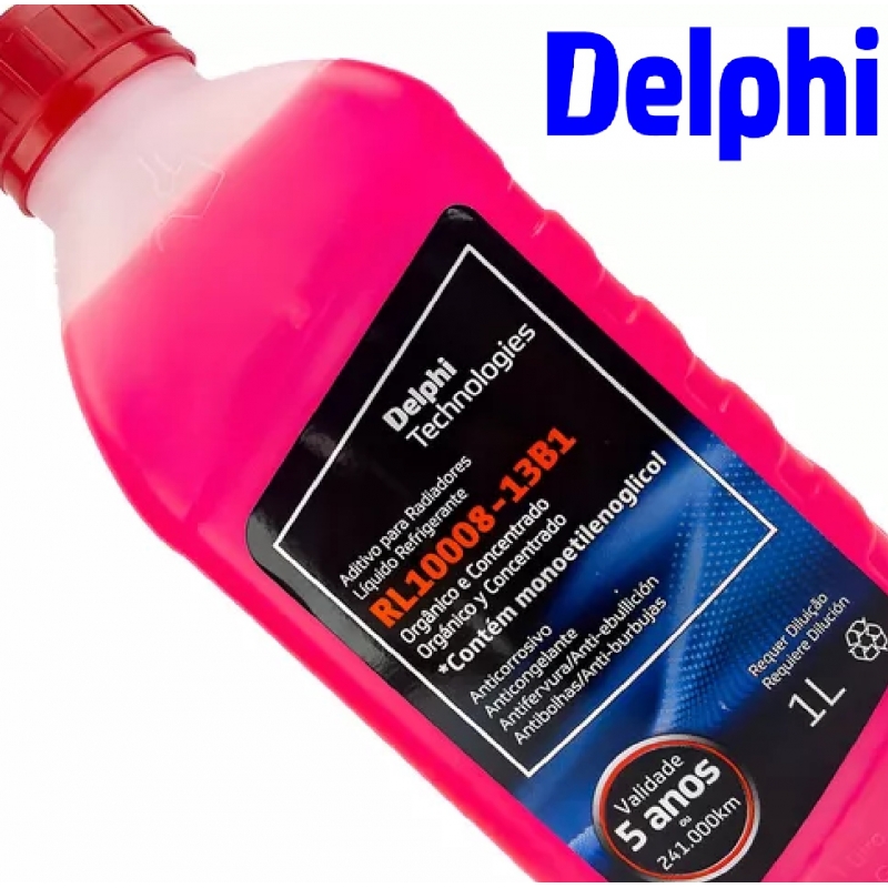 ADITIVO/FLUÍDO PARA RADIADOR ORGÂNICO E CONCENTRADO RL10008-13B1 DELPHI