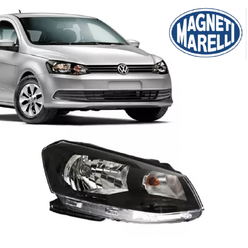 FAROL DIREITO 5U0941006C 0511056 MAGNETI MARELLI VW GOL GERAÇÃO 03 2013/2016