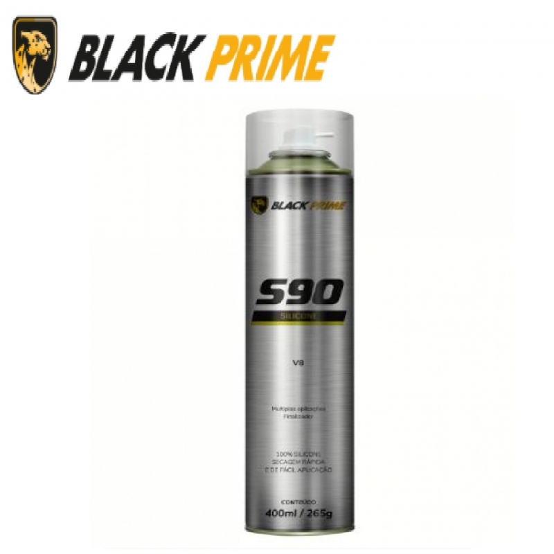 SILICONE S90 - V8 - BLACK PRIME - 400ML/265G