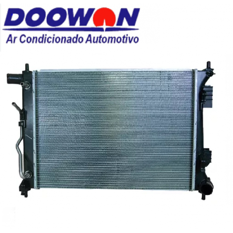 RADIADOR DE ÁGUA HYUNDAI HB20 HB20S 2014 A 2019 1.6 COM AR AUTOMÁTICO ORIGINAL DOOWON 25310-1R050/ 25310-1S250