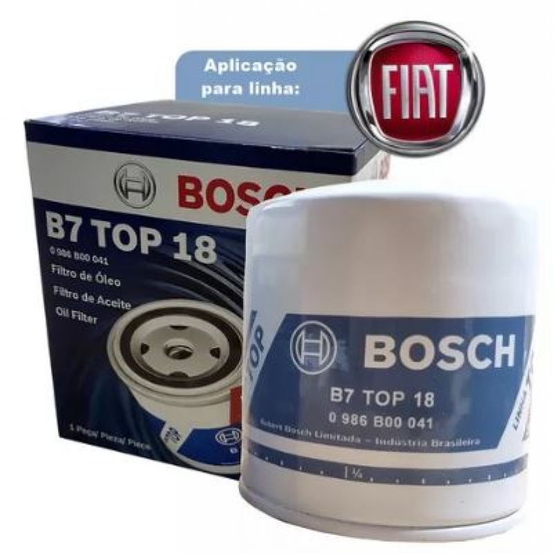 FILTRO DE OLEO B7 TOP 18 BOSCH 0986B00041
