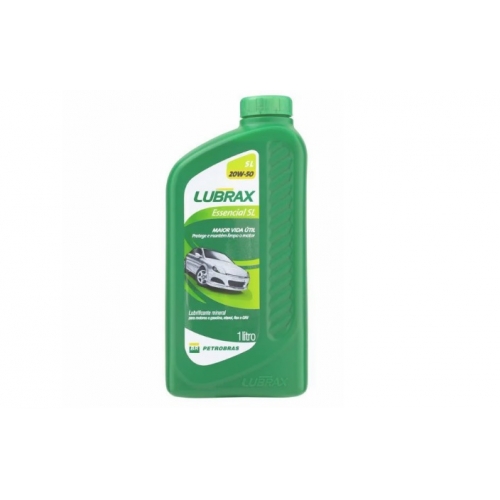 ÓLEO MOTOR LUBRAX ESSENCIAL 20W50 SL 01018304