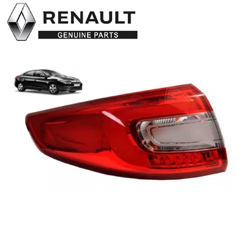 LANTERNA TRASEIRA ESQ 265559487R GENUÍNO RENAULT FLUENCE (2015 A 2018)