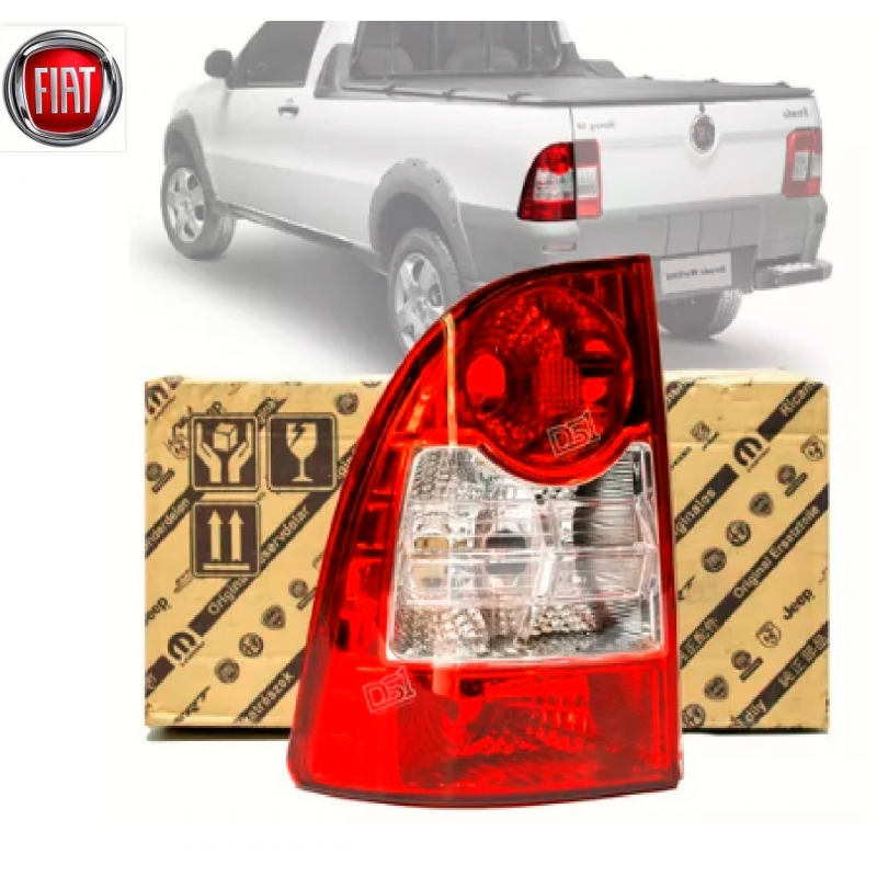 LANTERNA TRAS ESQ 51797165 GENUÍNO FIAT STRADA FASE 4