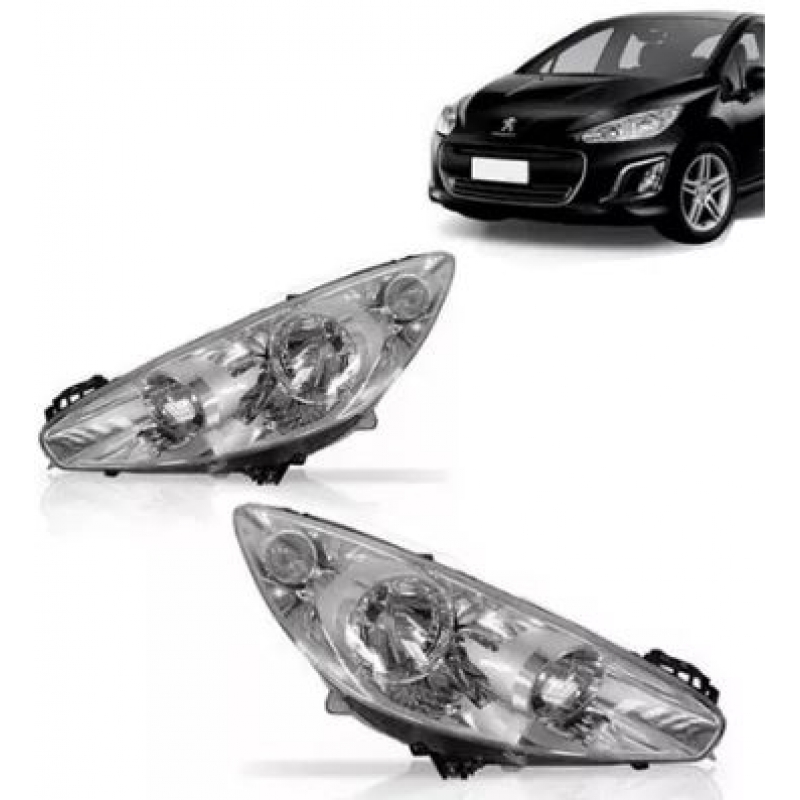 FAROL DIREITO 9810108480 PEUGEOT 308 HATCH ALLURE (2016 A 2019)