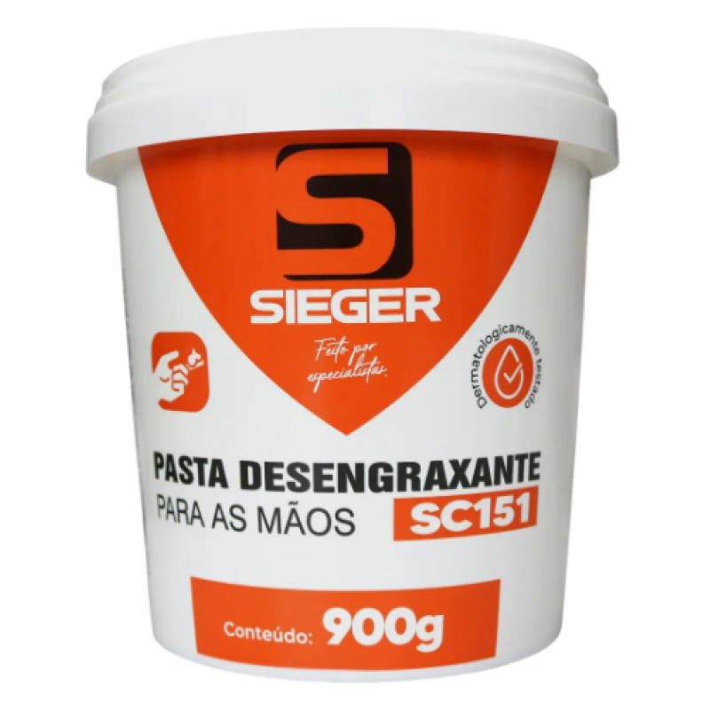 PASTA DESENGRAXANTE PARA MÃOS SC 151 900G SIEGER