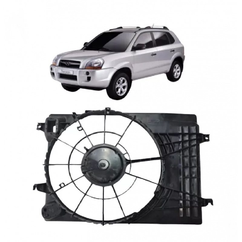 DEFLETOR/CONVERGEDOR 253500L400 GENUÍNO HYUNDAI TUCSON 2012/2013