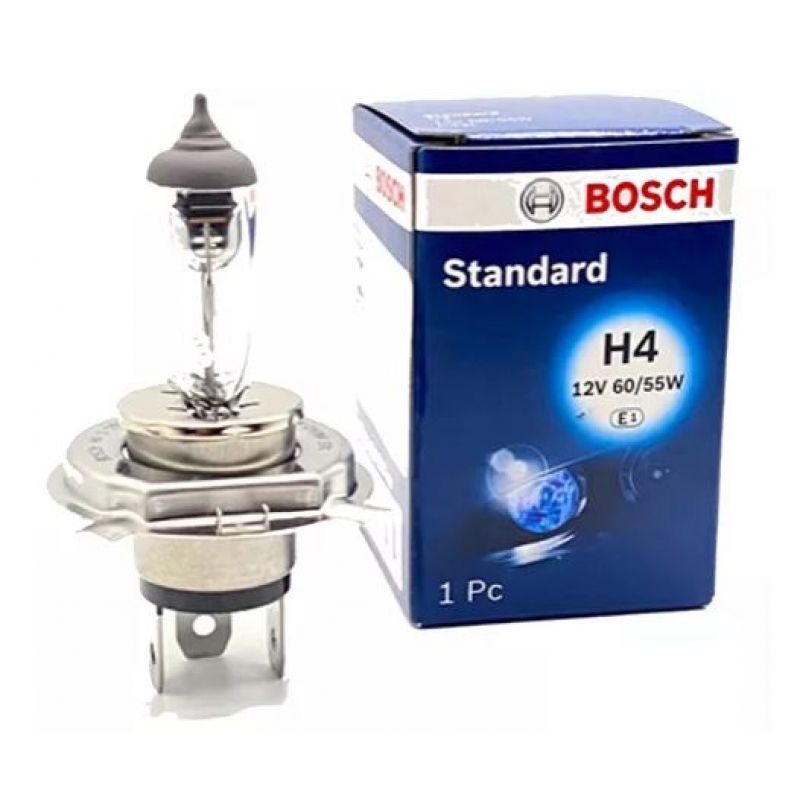 LÂMPADA H4 12V 60/55W E¹ STANDARD BOSCH 0986AL1513