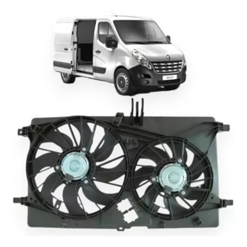 DEFLETOR/CONVERGEDOR 214754524R GENUÍNO RENAULT MASTER FURGÃO (2014 A 2022)