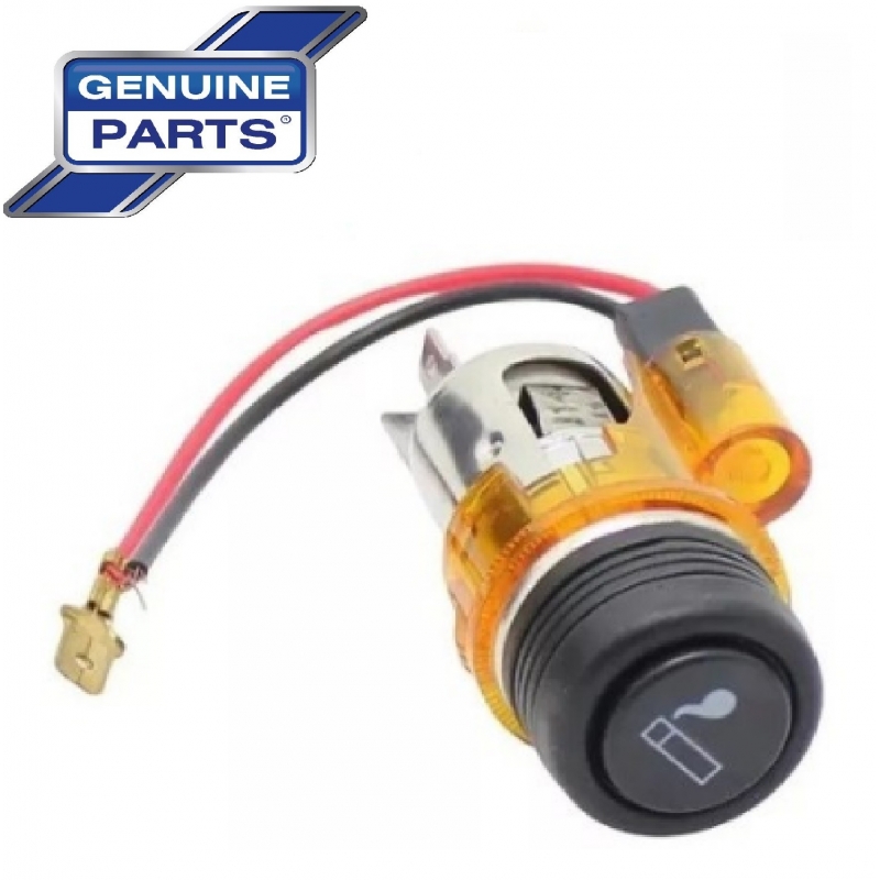 ACENDEDOR DE CIGARRO AUTOMOTIVO 12V LARANJA LD024502 GENUÍNO