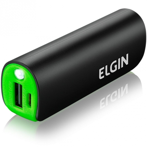 CARREGADOR CELULAR PORT USB 2600 MAH ELGIN