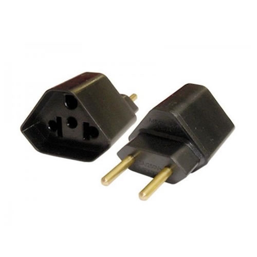 ADAPTADOR DE TOMADA 3 PINOS PADRAO NOVO 10A 250V