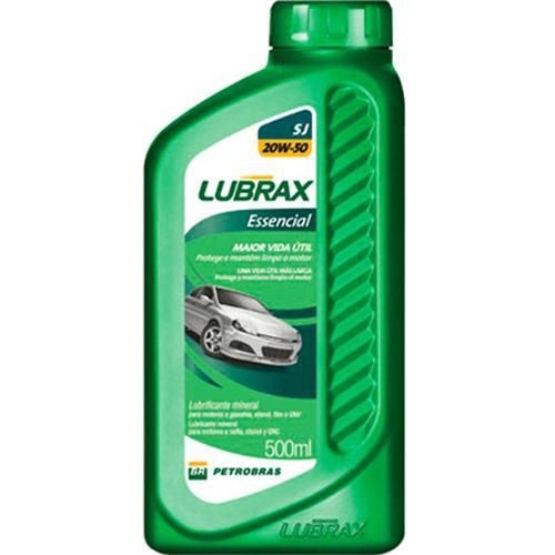 ÓLEO LUBRIFICANTE 20w50 SL MINERAL 1L - LUBRAX