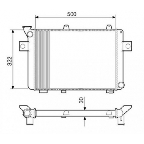 RADIADOR CORCEL/DELREY CHT