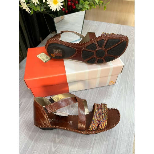ANDACCO SANDALIA FEM JADE RUST/RUST/GIRASSOL 12346