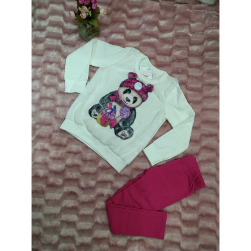 Conjunto Blusa Moletom E Calça Legging