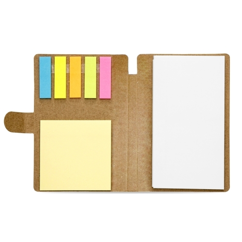 BLOCO ECOLOGICO BRINDE - CANETA GRANDE (CORES VARIADAS DAS CANETAS)