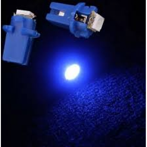 PAR LAMPADA PAINEL T5 B8.5D AZUL