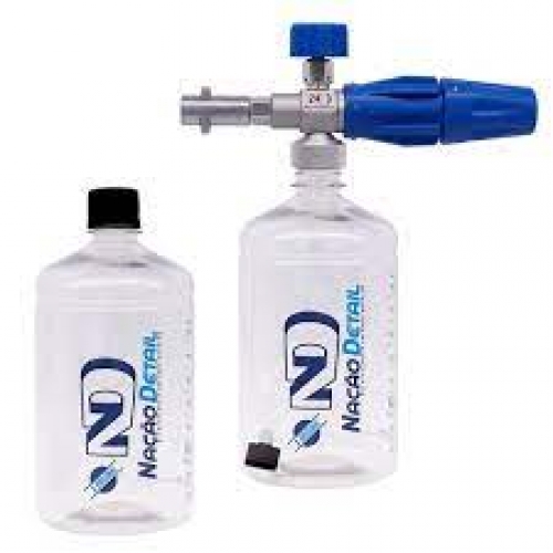 SNOW FOAM ALUMINUM NACAO DETAIL AZUL