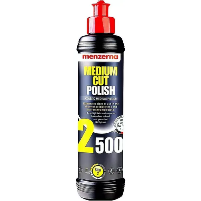 MEDIUM CUT POLISH 2500 250ML MENZERNA