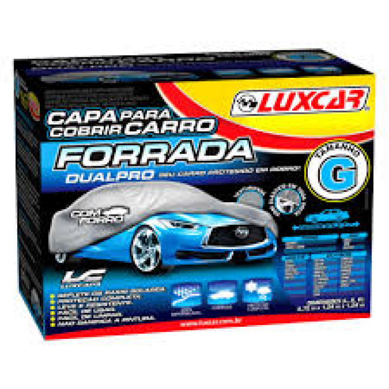 CAPA PARA COBRIR CARRO DUALPRO COM FORRO TAM.G LUXCAR