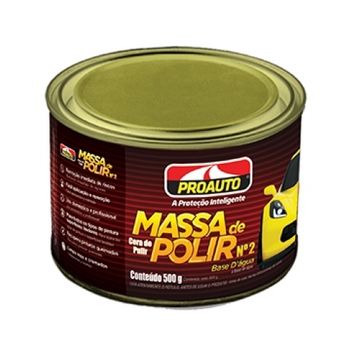 MASSA DE POLIR N2 500G PROAUTO