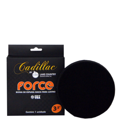 BOINA DE ESPUMA MACIA PARA LUSTRO 3,5 POL FORCE CADILLAC