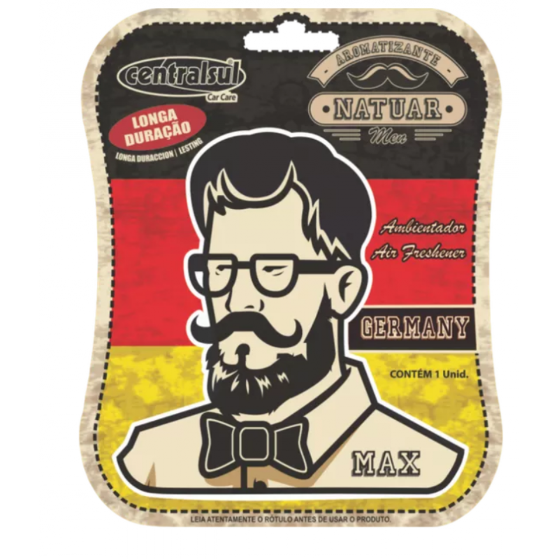 AROMATIZANTE NATUAR MEN MAX GERMANY CENTRAL SUL