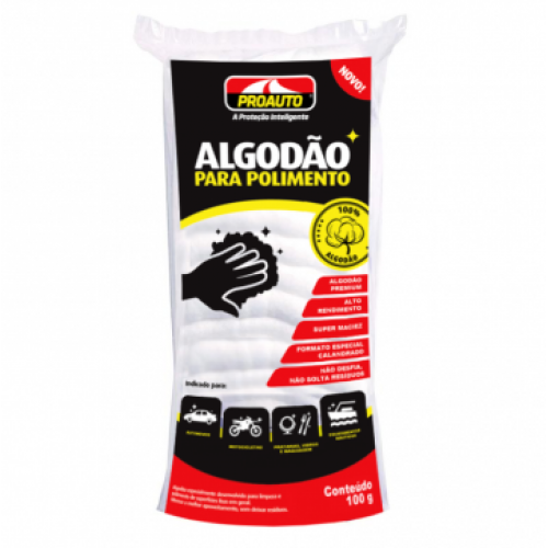 ALGODAO DE POLIMENTO PROAUTO 100G