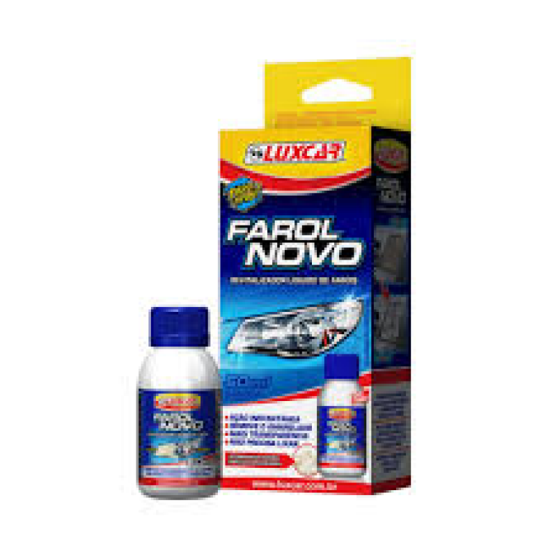 REVITALIZADOR LIQUIDO DE FAROIS FAROL NOVO 50ML LUXCAR