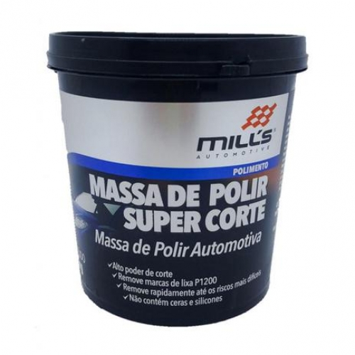 MASSA DE POLIR SUPER CORTE 1KG MILLS