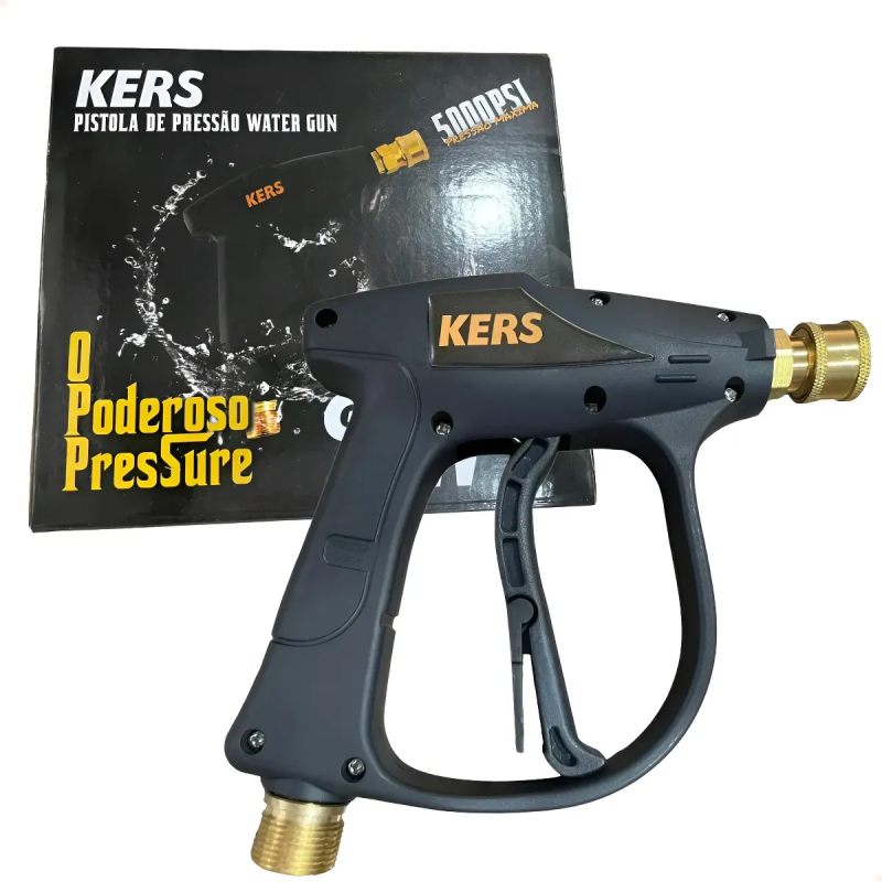 WATER GUN PISTOLA PARA LAVADORA DE ALTA PRESSAO 500PSI KERS