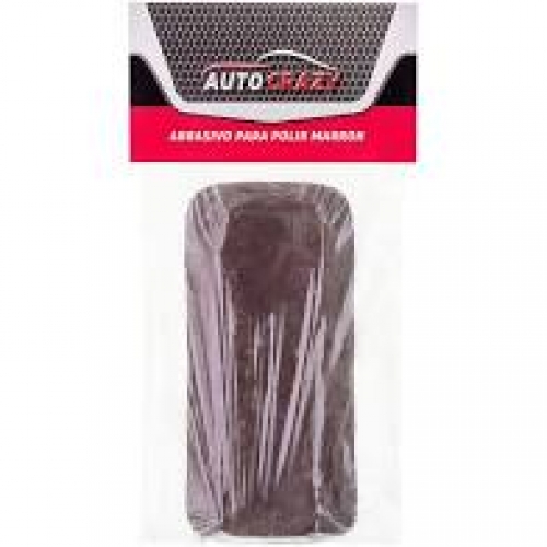 ABRASIVO PARA POLIR MARROM AUTO CRAZY