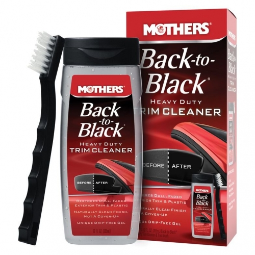 BACK TO BLACK HEAVY DUTY TRIM CLEANER KIT MOTHERS 355ML