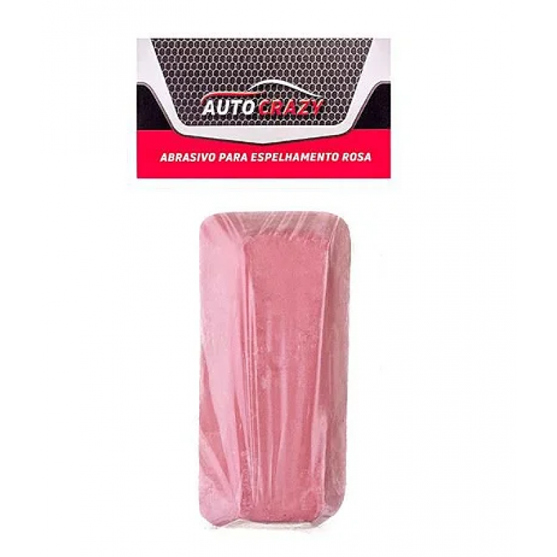 ABRASIVO POLIMENTO METAL ROSA PEQUENO AUTO CRAZY