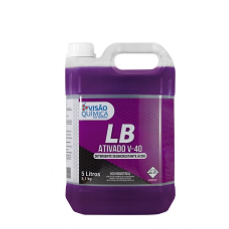 LB ATIVADO V-40 ACIDO 5 LITROS VISAO QUIMICA
