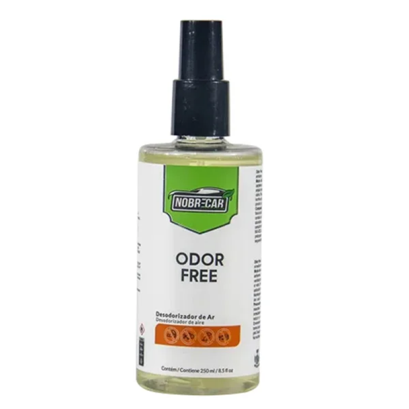 DESODORIZADOR DE AR ODOR FREE 250ML NOBRECAR