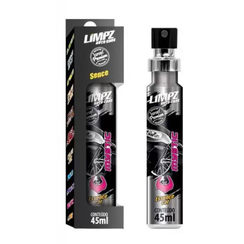 AROMATIZANTE AUTOMOTIVO SPRAY MYSTIC 45ML LIMPZ AUTO CARE