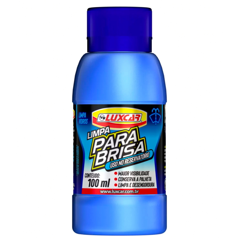LIMPA PARA BRISA USO NO RESERVATORIO 100ML LUXCAR