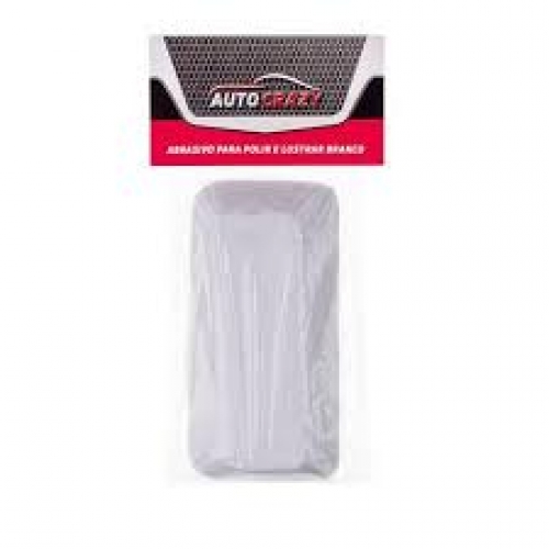 ABRASIVO PARA POLIR E LUSTRAR BRANCO AUTO CRAZY